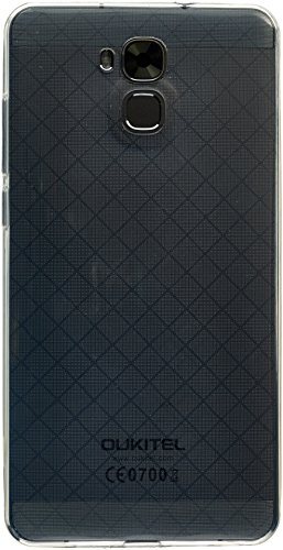 ((New Usciti)) OUKITEL U16 MAX - 6 pollici a schermo smartphone Android 7.0 Â  MTK6753 Octa core 3G RAM 32G ROM fotocamera da 5 MP + 13 MP 4000mAh corpo in metallo impronta digitale - Grigio