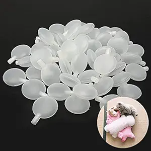 HANgMORE? | Pack of 100 Nos Replacement Squeakers Creative Round Pet Toy Squeakers for Toys - 100 Nos Pack - Size 3.5mm Dia