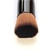 SONGQEE(TM) Proffesional Foundation Brush Top Brush for Liquids, Creams, Powders and Mineral Makeup Perfect for Buffing and Blending Foundation (Black Flat Brush)