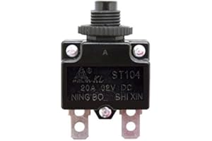 PRECISION AUTO PRODUCTS Premium Razor 20A Circuit Reset Switch - for Razor E100 Scooter, E200, E300, eSpark, Pocket Rocket, Ground Force Drifter, Mini Chopper (OEM 20 Amp Circuit Breaker Reset Switch) by Precision Auto