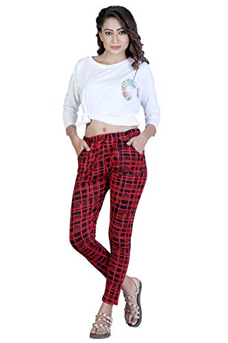 CHAKUDEE Jeggings for Women Stylish Free Size Print Ankle Length Pant in Low Price_(111-pant-red) RS.399 (75.00% Off) - Amazon CHAKUDEE Jeggings for Women Stylish Free Size Print Ankle Length Pant in Low Price_(111-pant-red) RS.399 (75.00% Off) - Amazon