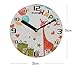 Decowall, WSC-010, Giraffe Wooden Wall Clock