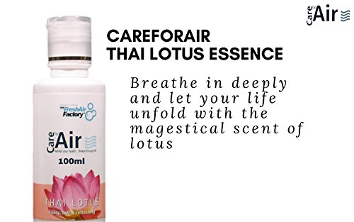 Für luft luftreiniger – CareforAir Thai Lotus Essenz 200 milliliter – Wonderful blumigen duft – Entspannende und reinigung – Süßigkeiten frisch und duftend – VERWENDEN SIE IN REVITALIZERS, IONISATOREN, LUFTBEFEUCHTER – 100% Produktgarantie - 3