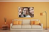 Ideal para regalo en pareja CREATIVA DIGITAL IMPRESION Y DISEÑO Impresión Personalizada sobre Lienzo, 120cm x 60 cm, montado en Bastidor de Madera de 3,5 cm
