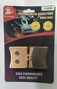 Open Throttle Racers FA298 Sintered Brake Pads Suitable For Hyosung Gtr250/ Gtr650