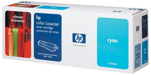 HP C4150A Toner für Color LaserJet 8500 Serie (8.500 Seiten) cyan