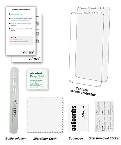 Galaxy S8 Plus Schutzfolie [2 Stück][NICHT Panzerglas], Yootech Galaxy S8 Plus Displayschutzfolie Wet Applied Anti-Luftblasen für Samsung Galaxy S8 Plus HD[lebenslange Garantie][Galaxy S8+] - 7