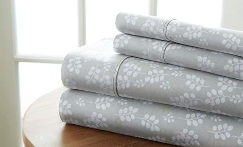 Simply Soft Bed Sheet Set, Gray, California King