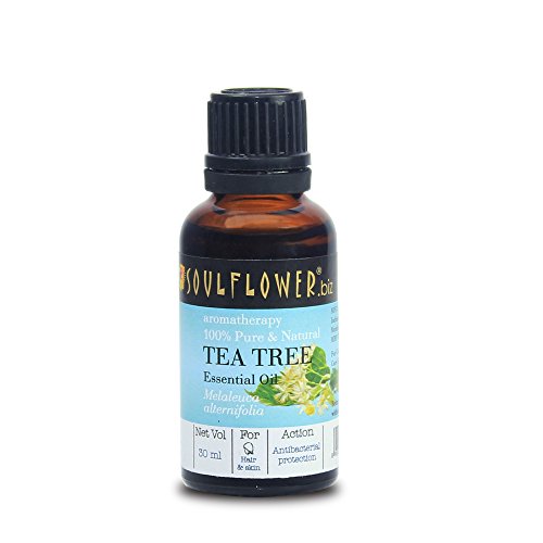 Soulflower Tea Tree Essential Oil, 30ml RS.680 (20.00% Off) - Amazon