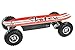 Produktbild SKATEY 800W red white OFFROAD Elektrisches Longboard elektrisches Skateboard