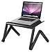 Produktbild YAXIAO-Computertisch Computer Schreibtisch Bett Notebook Ständer klappbar Aufzug Spiel Kühlung Bett Seite Computer Schreibtisch Lazy Leserahmen 56x30x3.5cm