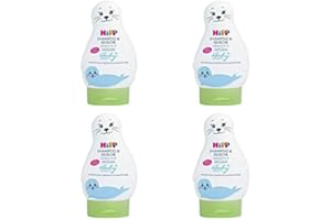 Hipp Babysanft champú y ducha, 4-pack (4 x 200 ml)