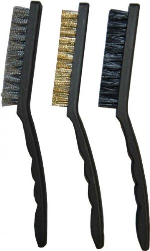 Preisvergleich Produktbild Drahtbürstensatz gross 3-tlg.
