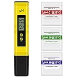 ph wert messgerät boden Auto-Off und kalibrierung pH-Meter, schalten Sie es einfach ein, tauchen Sie ein in Flüssig- und Lesedarstellung. Keine Notwendigkeit, mit Farbkarten oder unordentlichen Teststreifen zu arbeiten, dieses Messgerät erhält das Ergebnis schnell und genau.