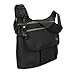 Ecosusi Men's Baby Nappy Diaper Changing Cloth Bags Shoulder Messengers for Dads Black