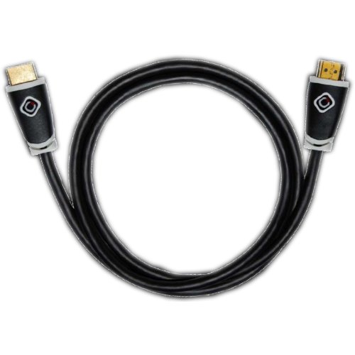 Oehlbach Easy Connect HDMI Kabel, 10,2 Gbps, 340 MHz, sw 0,75 m -Bandwidth, 3D über HDMI
