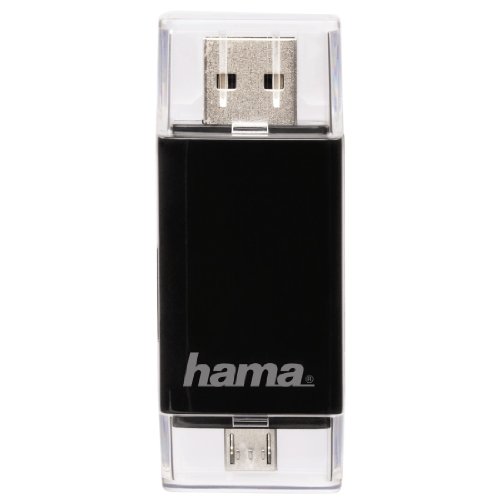 Hama Kartenleser für Smartphone/Tablet (microSD/microSDHC/microSDXC, SD/SDHC/SDXC, USB 2.0) schwarz - 3