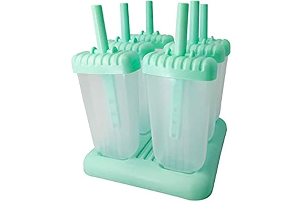 Nerthus FIH 434 moules glaces plastique 6 unités avec support