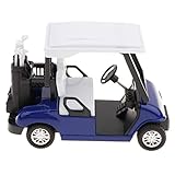 * Mini carro de golf a escala 1:20 con palos modelo diecast