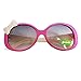 Imported Oval Kids Cute Fashion Bowknot Fun Sunglasses (E_15018619|Pink) RS.255.00