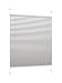 Produktbild DecoProfi PLISSEE grau, verspannt, Breite 45 x 220cm (max. Gesamthöhe Fensterflügel), mit Klemmträger/Klemmfix/ohne Bohren