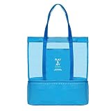 Gran espacio de almacenamiento, puede almacenar ropa, aperitivos, necesidades diarias, artículos de tocador, etc. ideal para cualquier ocasión, para cualquier necesidad. como: Playa, Piscina, camping, picnic, barbacoas, deportes, eventos, senderismo Outdoor.