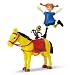 Pippi Langstrumpf Circus 44.3724.00 Pippi Longstocking Horse and Monkey