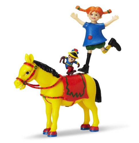 Pippi Langstrumpf Circus 44.3724.00 Pippi Longstocking Horse and Monkey