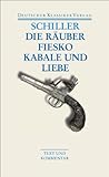 Image de Die Räuber / Fiesko / Kabale und Liebe (DKV Taschenbuch)