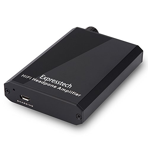 Expresstech @ KopfhÃ¶rer-VerstÃ¤rker Tragbar KopfhÃ¶rerverstÃ¤rker Stero Cinch Mini-Stereo-Audio VerstÃ¤rker Digital Signal Endstufe Elektrische Digital Signal Amplifier mit 3,5mm Audio Buchsen Ausgang fÃ¼r Lautsprecher Auto KFZ PKW Motorrad Tablet PC Smartphone TV iPhone iPad iPod Notebooks usw