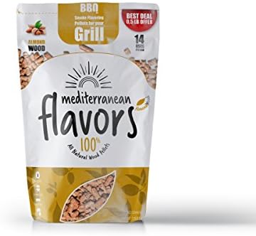 Smoke Flavoring Pellets for BBQ - Almond Wood - 1,5LB (675g) - 2018