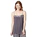 Presence Womens Dark Grey Spotted Bow Jersey Camisole 16
