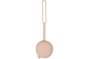 Difrax LOVI - Porte-sucette en silicone - Rose clair, Facile à nettoyer, simple pour ranger votre sucette et facile à attacher.