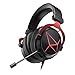 Produktbild WANBAO EH722 Gaming-Headset, LED-Headset Stereo-Gaming-Headset mit Mikrofon und Lautstärkeregler für PC/MAC/Neue, ultradünne Xbox One / PS4 / Smartphone [Ausgabe 2019]