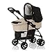 Hauck Shopper Trio Set - Almond/Caviar