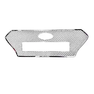 CAR SAAZ Bentley Style Front Chrome Grill Compatible with Verna Fluidic Type 3(2017-2020)