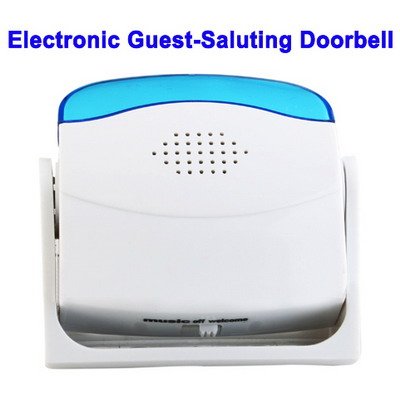 Preisvergleich Produktbild Bewegungsmelder Besucher - Durchgangsmelder mit Signalalarm Immer und überall: Diskrete und vollautomatisch Überwachung (32 Melodien)