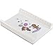 Baby Cot Padded Changing Mat with Hard Base and Measuring Scale - Beige Teddy