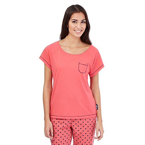 Lounge & Sleep Womens Pink Pyjama Top 12