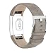 Produktbild Für Fitbit Charge 2 Armbänder Leder Band, verstellbare Ersatz-Sportbänder für Fitbit Charge 2 Fitness Armband