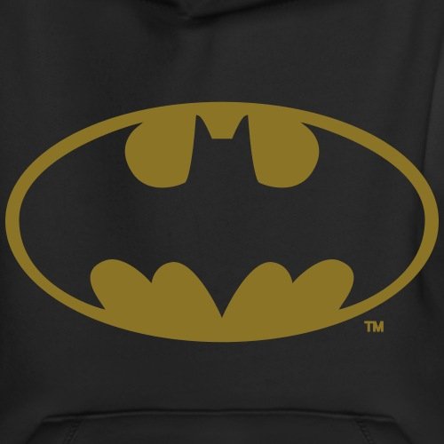 Spreadshirt-DC-Comics-Batman-Logo-Gold-Kinder-Premium-Hoodie