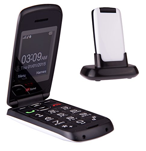 TTfone-Star-Big-Button-Simple-Easy-To-Use-Clamshell-Flip-Mobile-Phone-with-Vodafone-Pay-as-You-Go-White