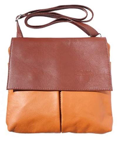 Superflybags Handbag Model Lucia Superflybags Bag With Shoulder strap Or Shoulderbag In Genuine Leather Made In Italy