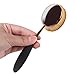 Cooling 10Pcs Professional Oval Toothbrush Design Make up Brushes Set Foundation Brushes Cream Contour Powder Blush Concealer Brush Makeup Cosmetics Tool Kit (Black+Gold)