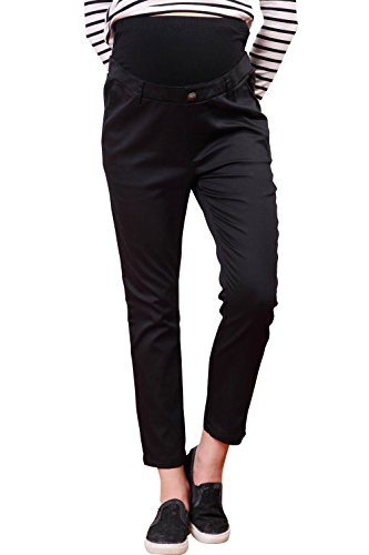 Sweet Mommy Ankle Color Skinny Maternity Pants BKL