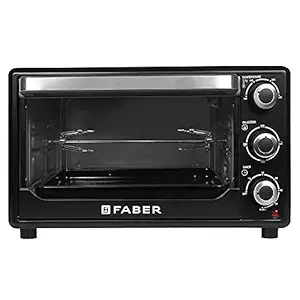 Faber FOTG BK 24 Liter Oven Toaster Grill,Black, 24 liter (131.0628.552)