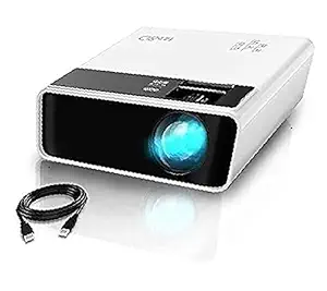 AUN D60 Mini LED Projector 2800 Lumens 1080p Supported Resolution Multiple Ports Built-in Speaker Portable Mirroring Projector Home Cinema- LED