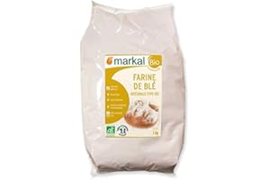 MARKAL Farine de blé intégrale T150 1Kg Bio -