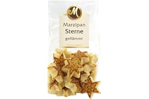 ODENWÄLDER MARZIPANKONDITOREI GMBH REUBOLDSTRAßE 8 63937 WEILBACH Odenwälder Edel Marzipan Wintersterne geflämmt 200g