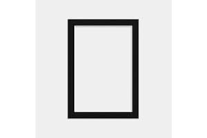 PROCUT GLOBAL LTD Procut Global 70x50cm Black Picture Mount to Fit 60x40cm Aperture Size - Photo Mounts Sheet Cut to Size - Cardboard Mount for Photos, Posters, Prints & Certificates - UK Made